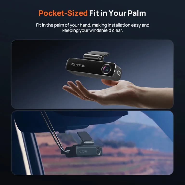 دوربین ثبت وقایع خودرو شیائومی 70mai M800 Dash Cam Set
